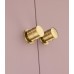 KNOP ORKNEY | MESSING Ø31MM MAT MESSING INCLUSIEF. RONDE ONDERPLAAT